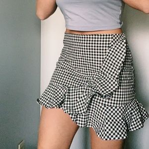 Plaid skirt